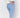 High-Waiste Jeans mit Schleifen