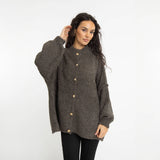 Bouclé Oversized Cardigan "CozyGlam"