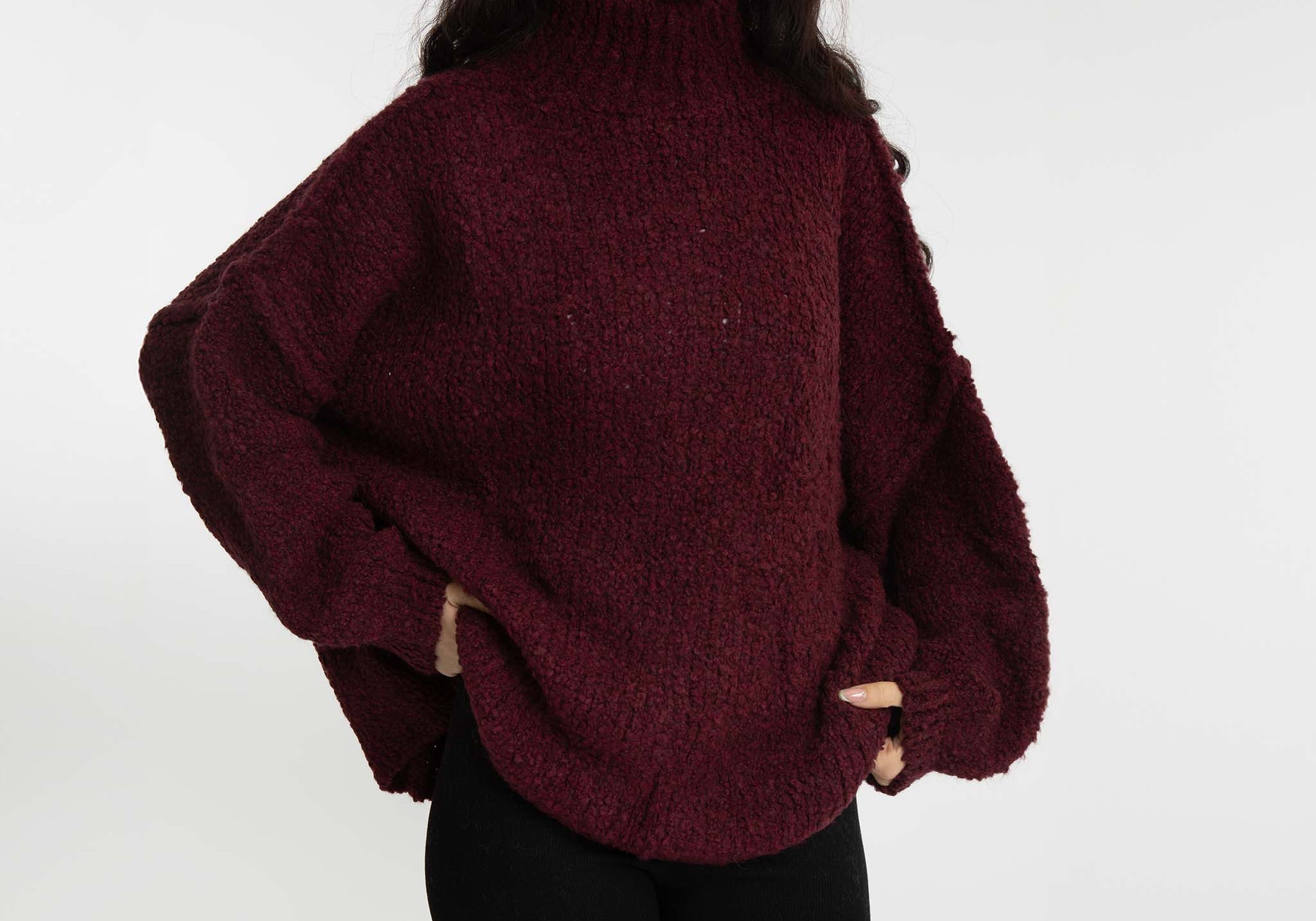 Bouclé Oversize Pullover "CasualCozy"