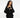 Bouclé Oversized Cardigan mit Schleifen