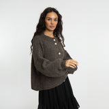 Bouclé Oversized Cardigan Short "CozyGlam"
