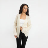 Classic Oversize Mohair Cardigan