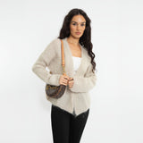 Classic Oversize Mohair Cardigan