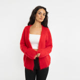 Classic Oversize Mohair Cardigan