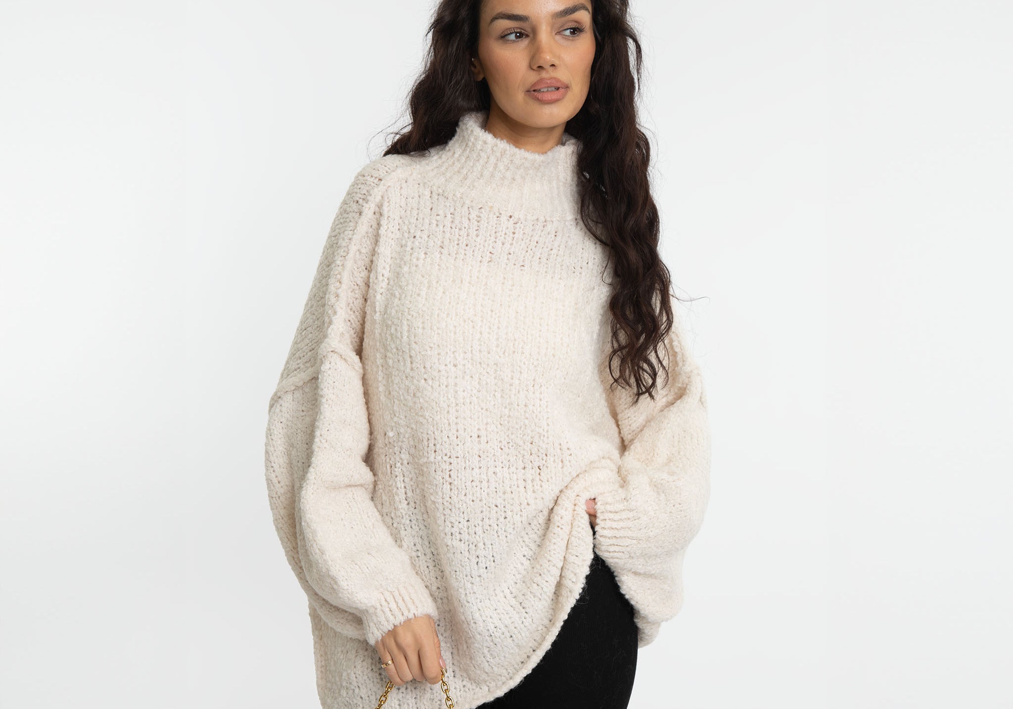 Bouclé Oversize Pullover "CasualCozy"