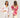 2er Pack Bold Stripes Oversized Cardigan Soft Rosa & Breezy Knit Cardigan - JEWELINA