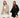 2er Pack Oversized Cardigan "CozyGlam" Black & Beige - JEWELINA