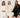3er Pack Oversized Cardigan "CozyGlam" White/ Creme/ Black - JEWELINA