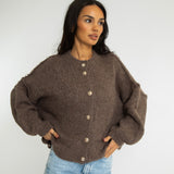 Oversized Cardigan Short "CozyGlam"