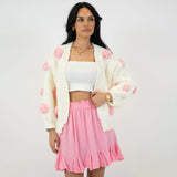 Handmade Rosen Cardigan