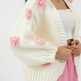 Handmade Rosen Cardigan