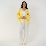 Oversized Cardigan Short "CozyGlam"