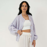 Oversized Cardigan Short "CozyGlam"