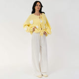 Herz Schleifen Cardigan