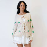 Mini Cherry Cardigan