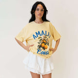 Oversize T-Shirt Amalfi-Print
