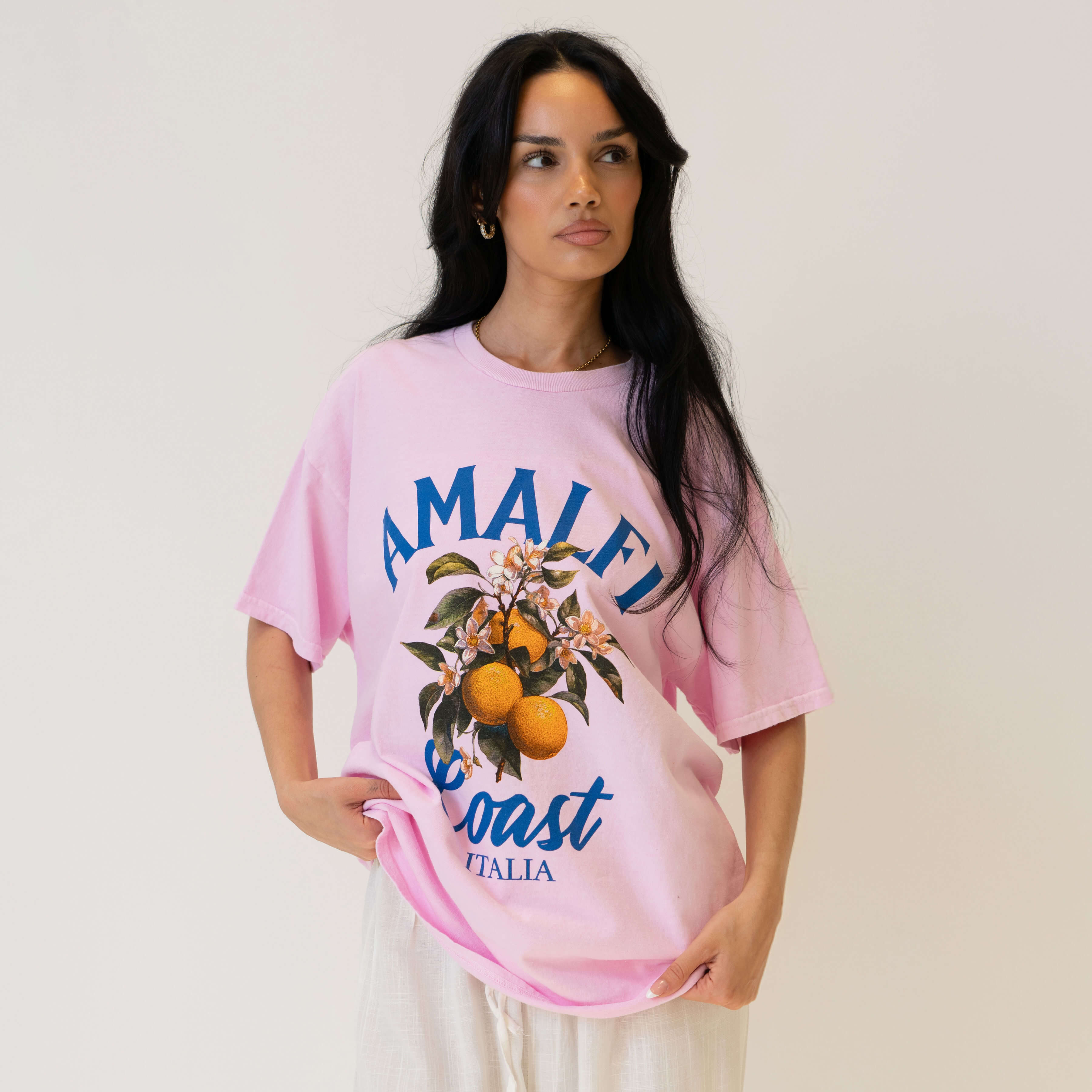 Oversize T-Shirt Amalfi-Print