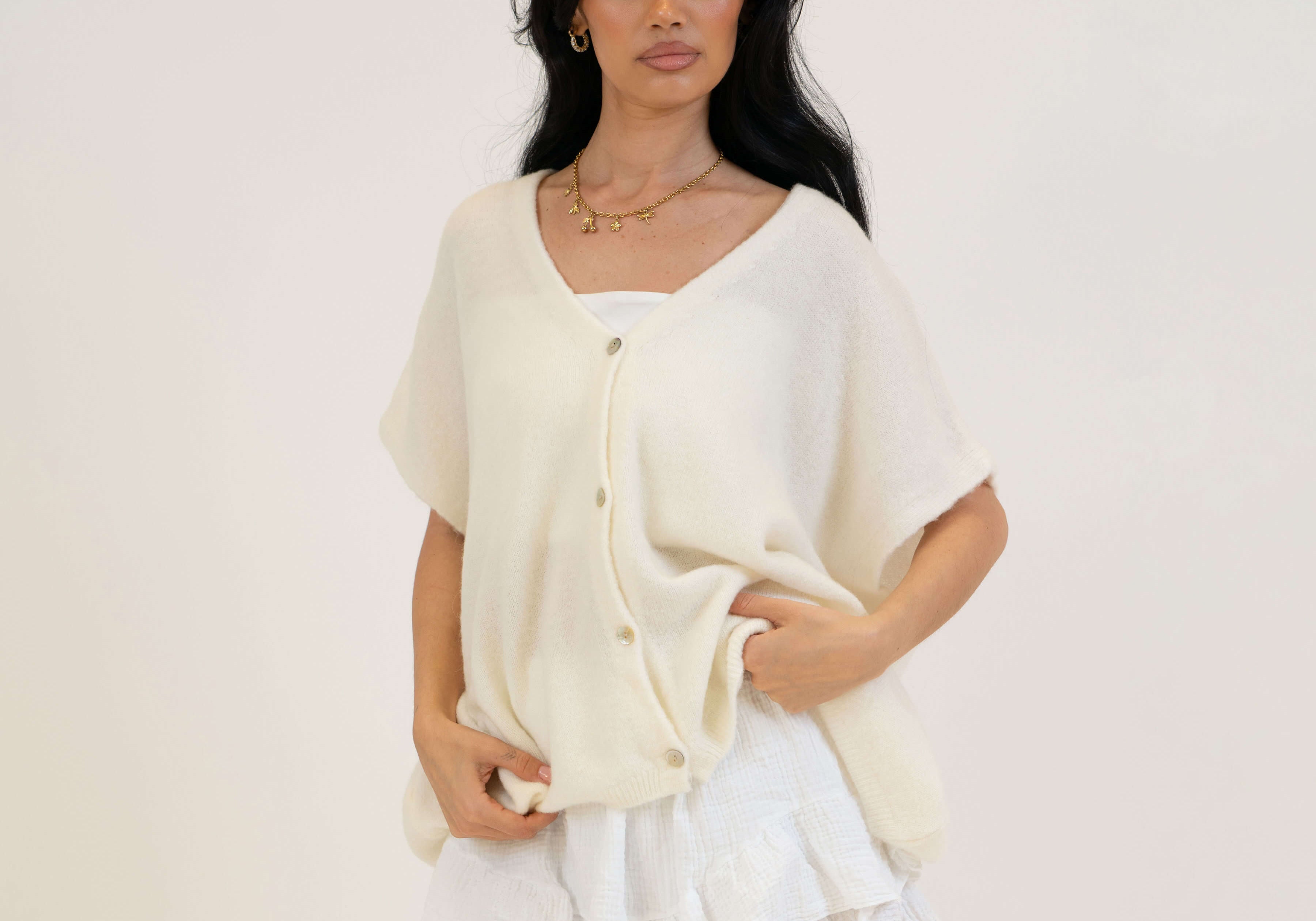 Softe Oversize-Strickweste