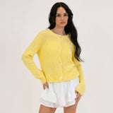 Bouclé Strickcardigan