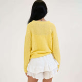 Bouclé Strickcardigan
