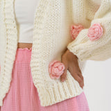 Handmade Rosen Cardigan
