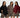 3er Pack Oversized Cardigan "CozyGlam" Black/Brown/Burgundy