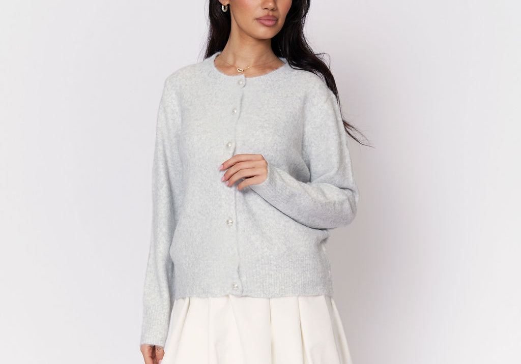 Soft Pearl Cardigan