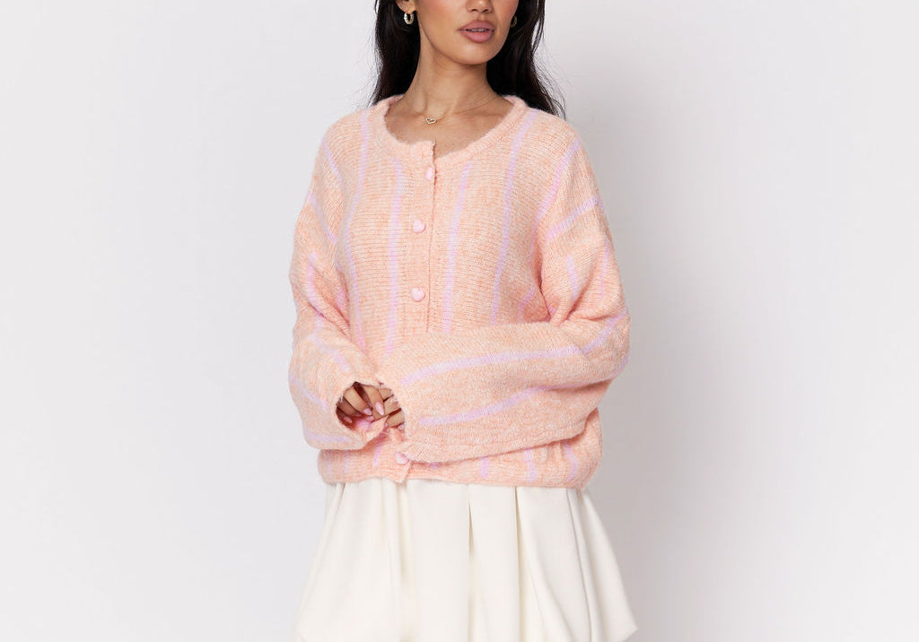Sweetheart Stripe Cardigan