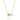 Herz Zirkonia Buchstabenkette - JEWELINA
