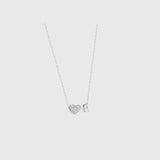 Herz Zirkonia Buchstabenkette - JEWELINA