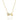 Herz Zirkonia Buchstabenkette - JEWELINA