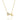 Herz Zirkonia Buchstabenkette - JEWELINA