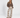 Cozy Stripe Wide Pants Brown Stripe
