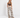 Cozy Stripe Wide Pants Brown Stripe