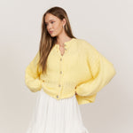 Oversized Cardigan Short "CozyGlam" - JEWELINA