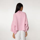 Oversized Cardigan Short "CozyGlam" - JEWELINA