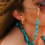 Ala Oval Earring - JEWELINA (6796530155715)