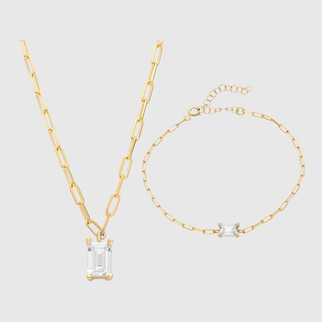 Baguette Bundle - 14 Karat Gold