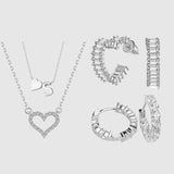 Black Friday Fav Hearts Bundle (4-teilig) - JEWELINA