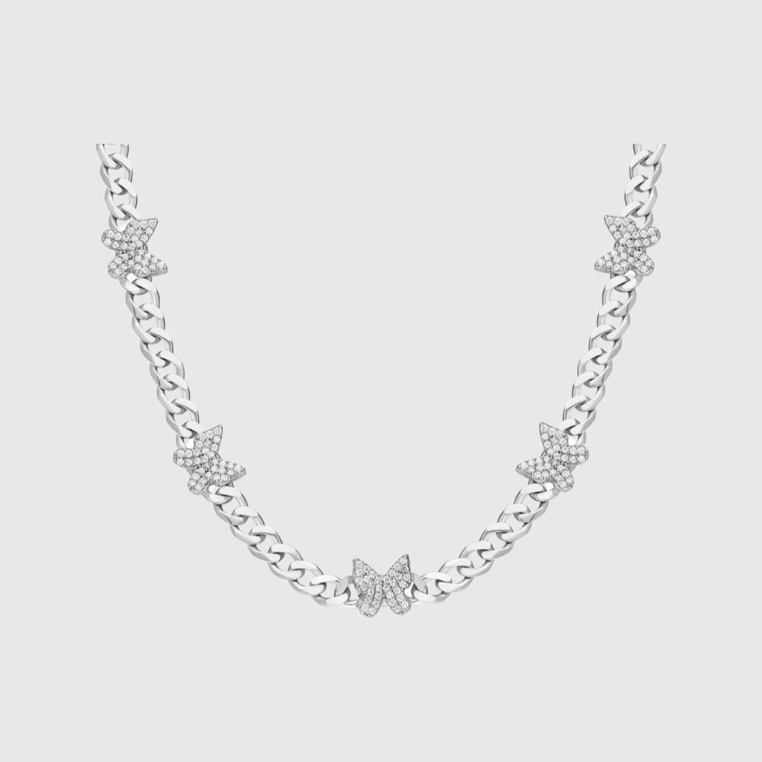 Butterfly Cuban Kette - JEWELINA