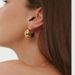 Celeste Oval Earring - JEWELINA