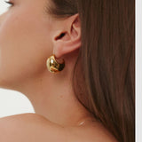 Celeste Oval Earring - JEWELINA