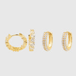 Celia & Eliz Creolen Set - JEWELINA