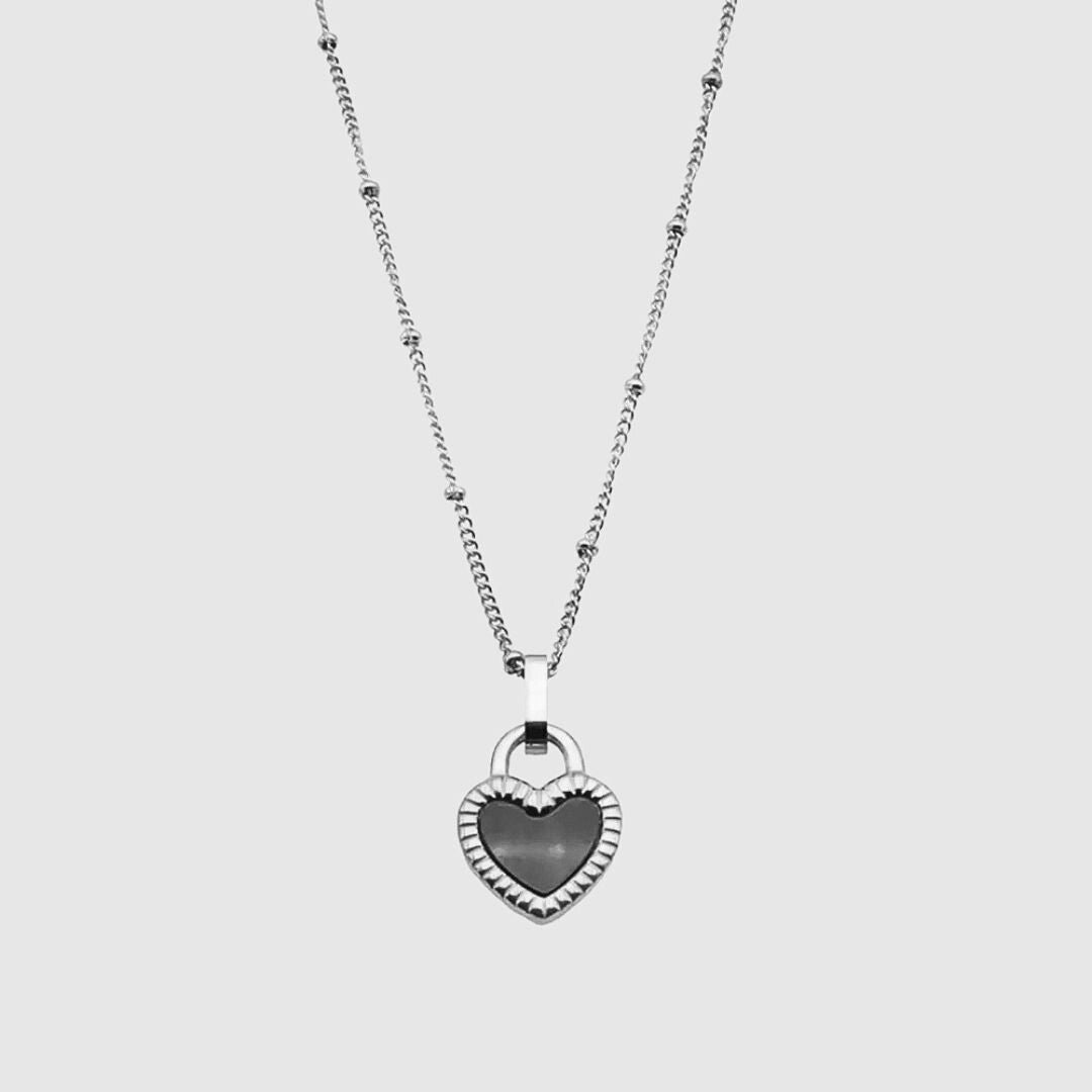 Dual Hearts Halskette - JEWELINA