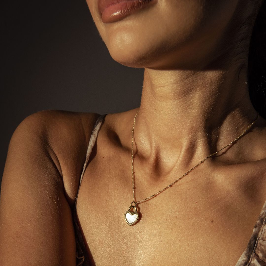Dual Hearts Halskette - JEWELINA
