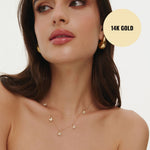 Edle Butterfly Chain 14K Gold - JEWELINA