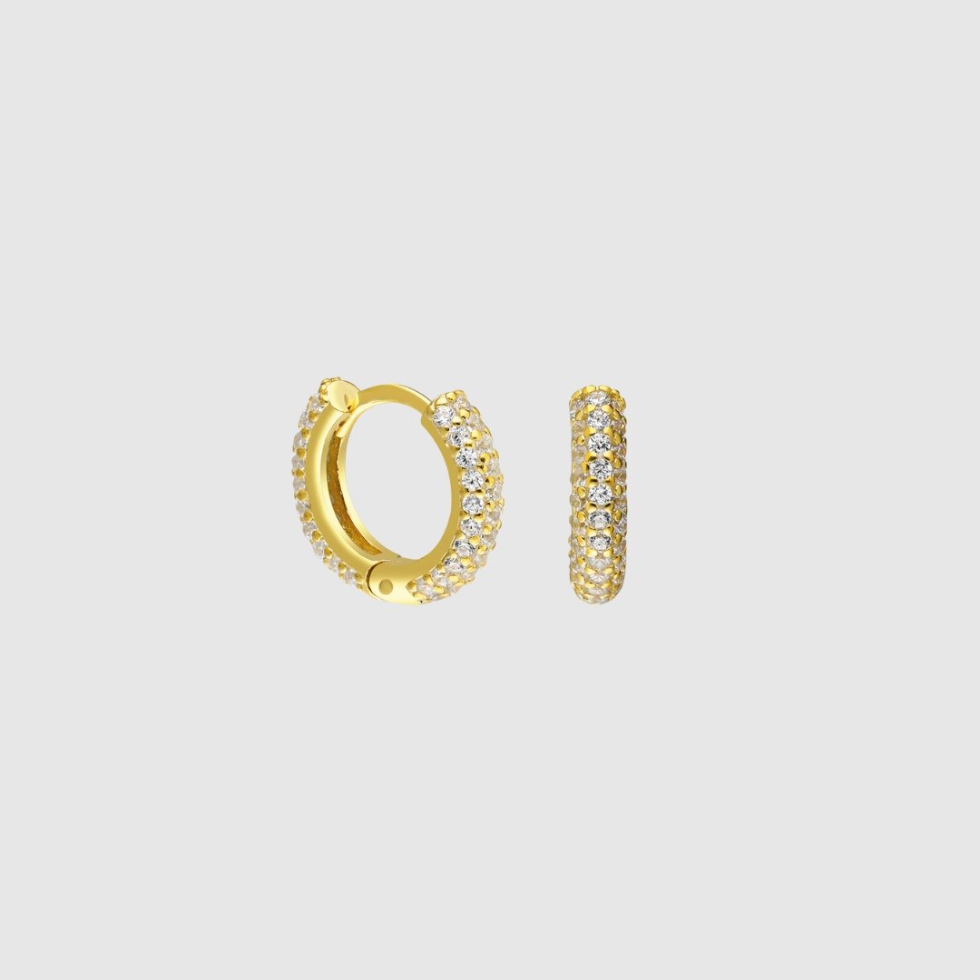 Estelle Mini Creolen - 14 Karat Gold