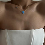 Fatimas Hand Nazar Chain - JEWELINA