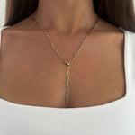 Glamourous Y- Halskette - JEWELINA