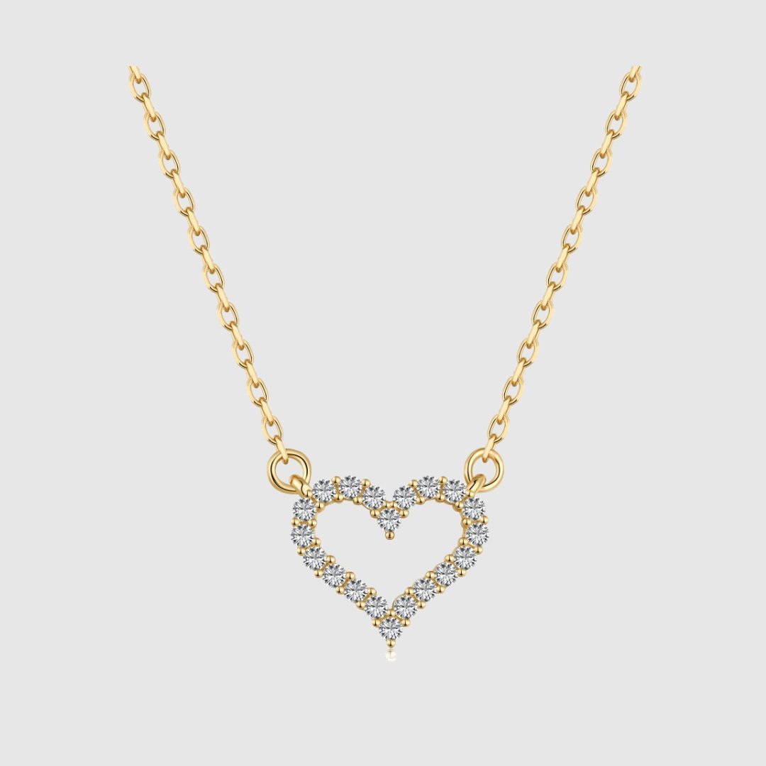 Heart Chain - 14 Karat Gold